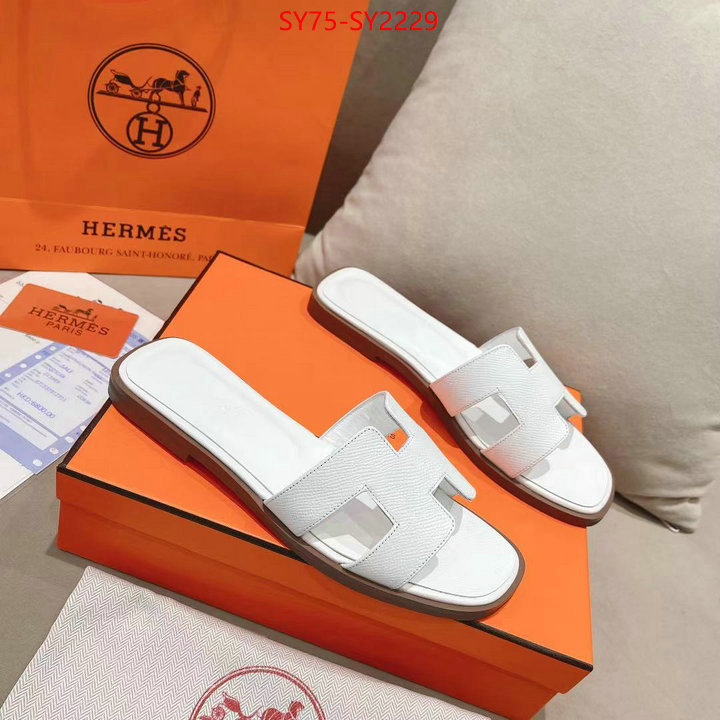 Women Shoes-Hermes best replica new style ID: SY2229 $: 75USD