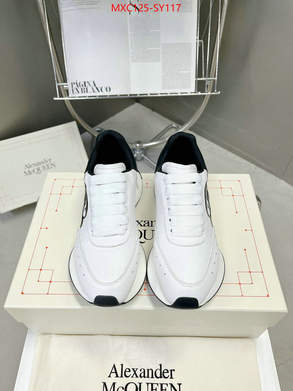 Men Shoes-Alexander McQueen,top quality designer replica ID: SY117,$: 125USD