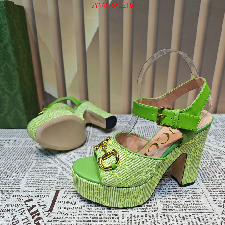 Women Shoes-Gucci buy 1:1 ID: SY2218 $: 145USD