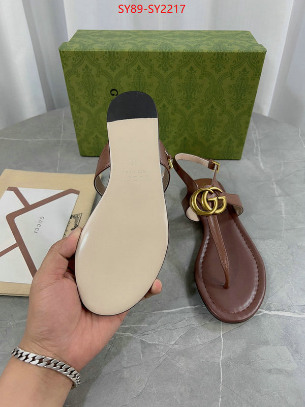 Women Shoes-Gucci designer replica ID: SY2217 $: 89USD