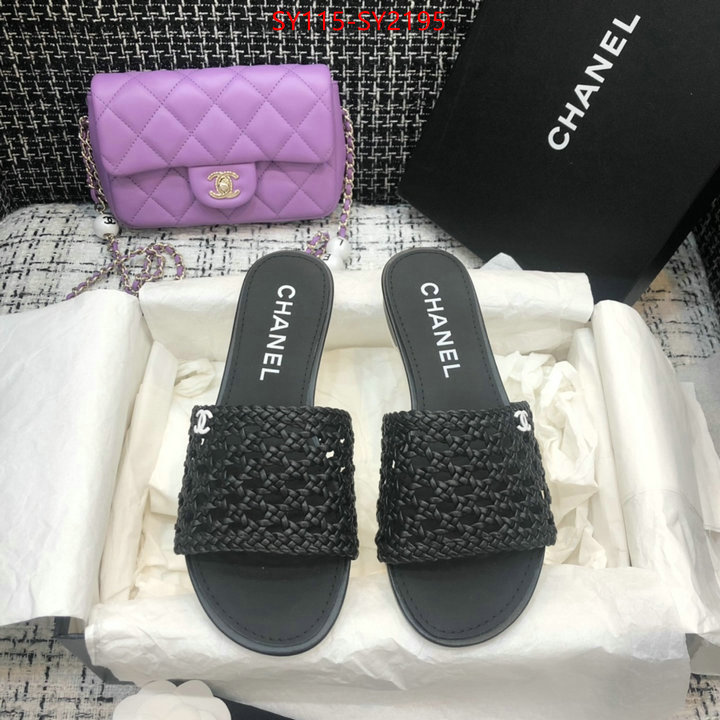 Women Shoes-Chanel cheap online best designer ID: SY2195 $: 115USD