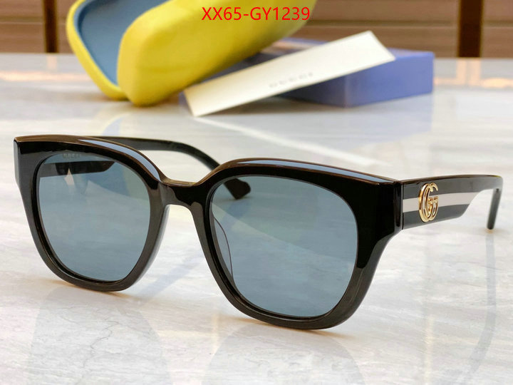 Glasses-Gucci,replica aaaaa+ designer ID: GY1239,$: 65USD