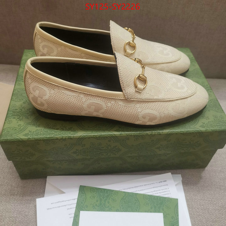 Women Shoes-Gucci where to buy the best replica ID: SY2226 $: 125USD