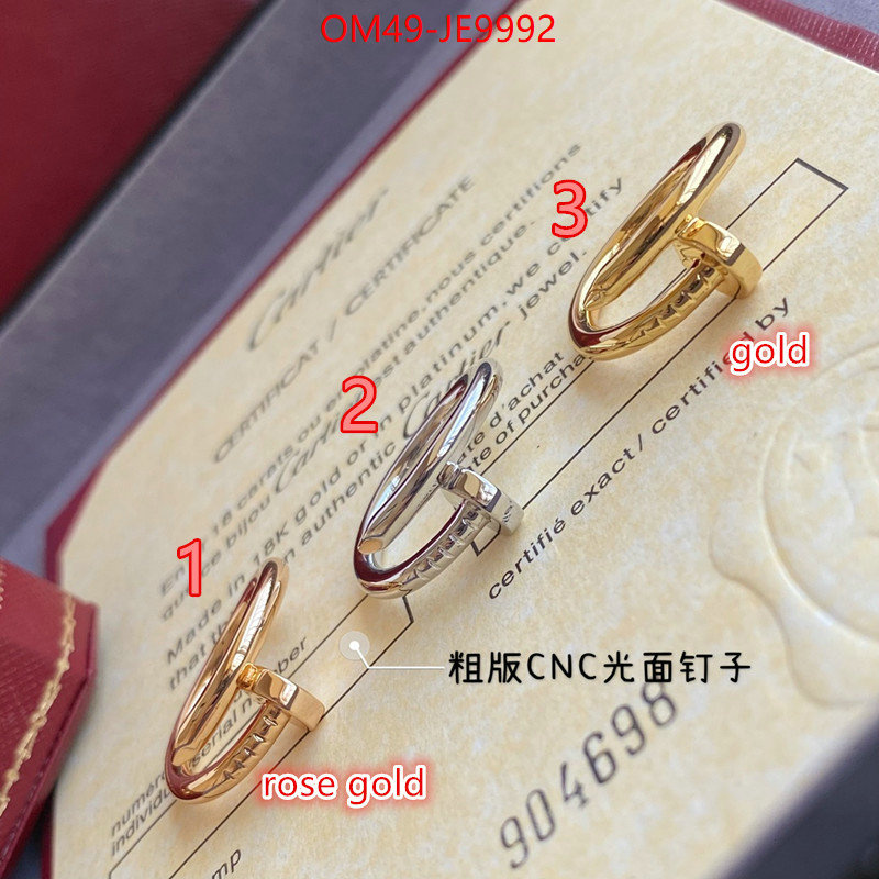 Jewelry-Cartier,the best affordable ID: JE9992,$: 49USD