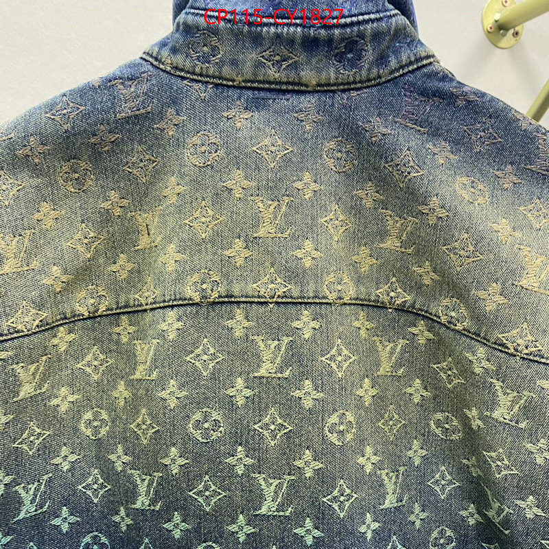 Clothing-LV fake high quality ID: CY1827 $: 115USD