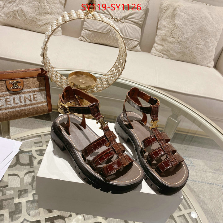 Women Shoes-CELINE,top sale ID: SY1126,$: 119USD