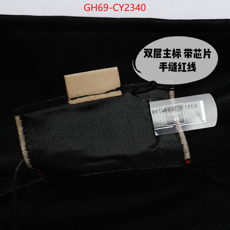 Clothing-Gucci designer wholesale replica ID: CY2340 $: 69USD