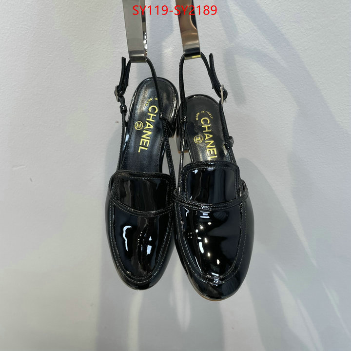 Women Shoes-Chanel top quality ID: SY2189 $: 119USD