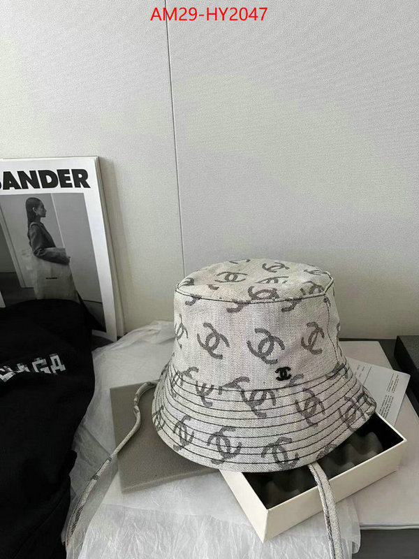 Cap (Hat)-Chanel buy luxury 2023 ID: HY2047 $: 29USD