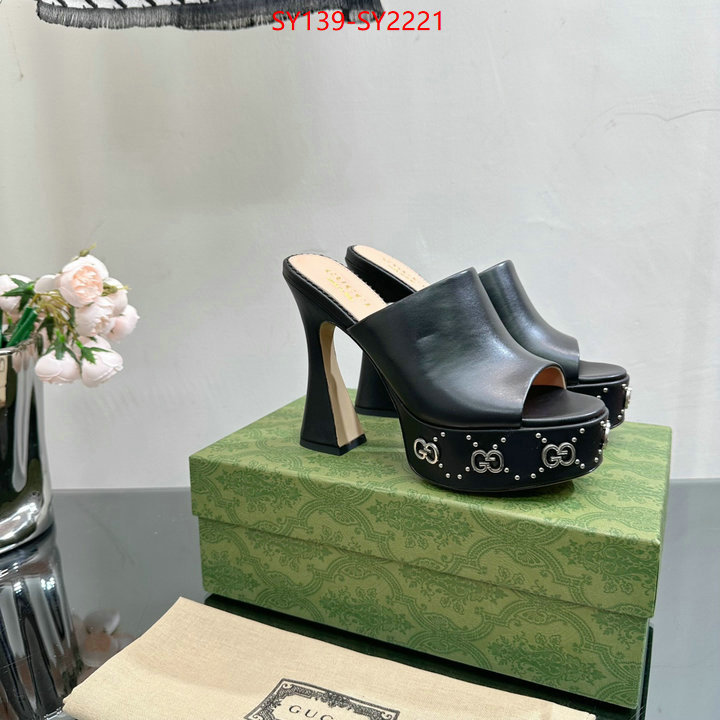 Women Shoes-Gucci shop ID: SY2221 $: 139USD