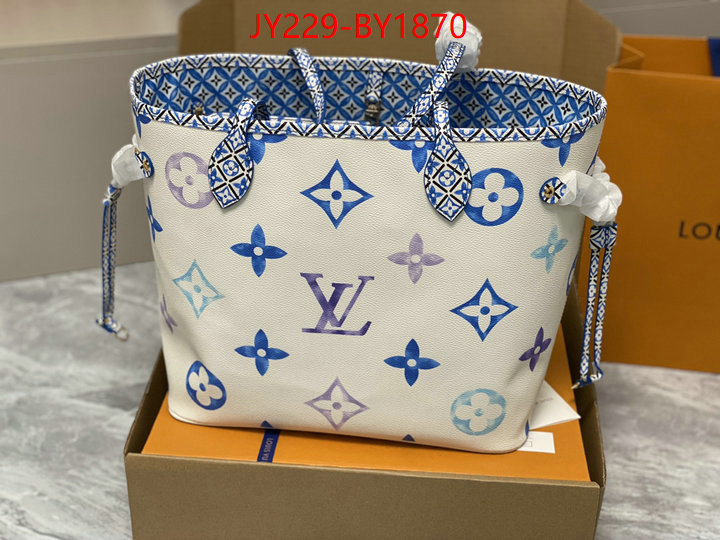 LV Bags(TOP)-Neverfull-,is it illegal to buy dupe ID: BY1870,$: 229USD