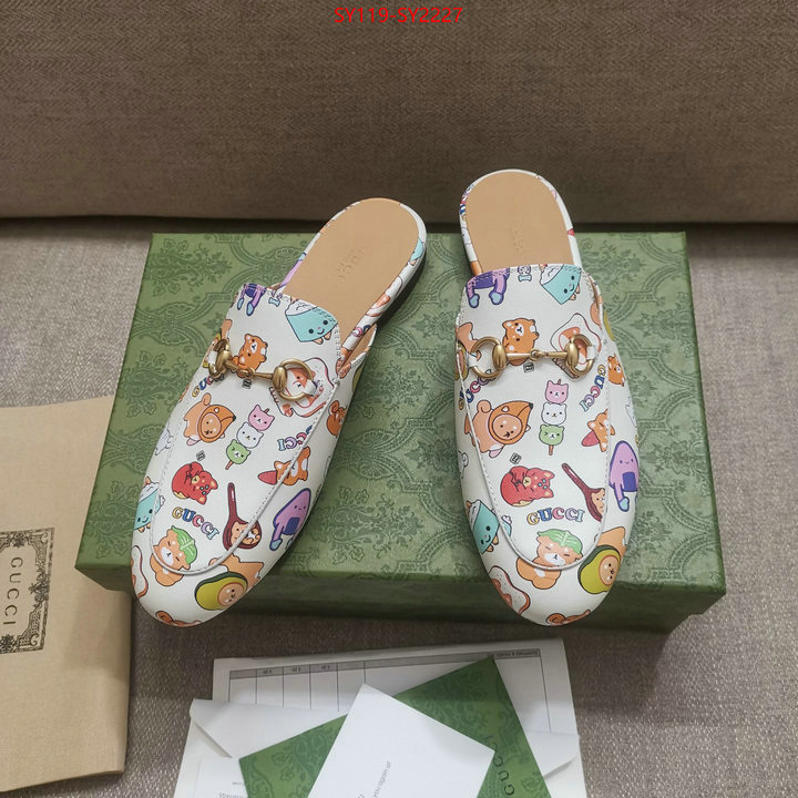 Women Shoes-Gucci fake designer ID: SY2227 $: 119USD