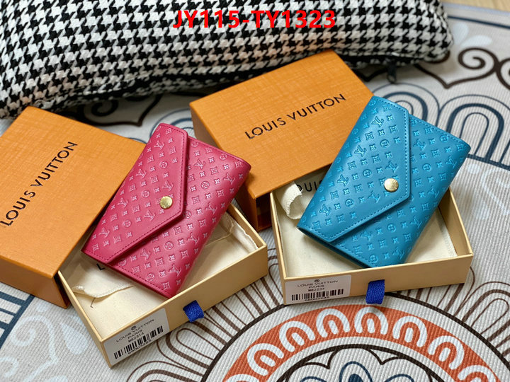 LV Bags(TOP)-Wallet,new designer replica ID: TY1323,$: 115USD