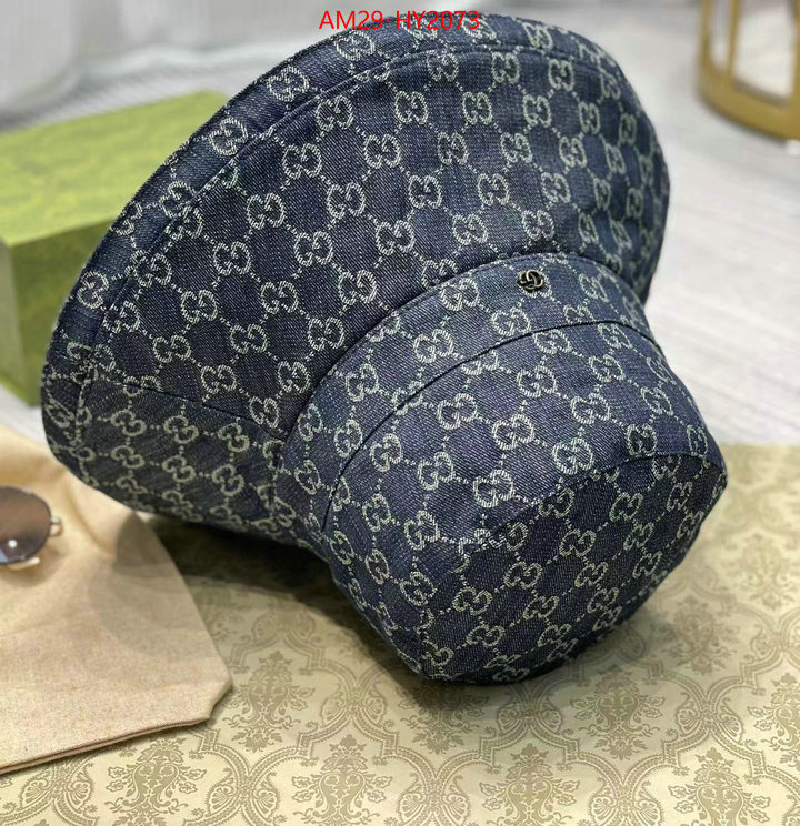 Cap(Hat)-Gucci wholesale 2023 replica ID: HY2073 $: 29USD