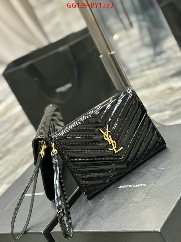 YSL Bag(TOP)-Clutch-,perfect quality designer replica ID: BY1333,$: 139USD