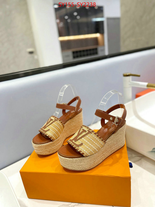 Women Shoes-LV luxury fashion replica designers ID: SY2238 $: 155USD