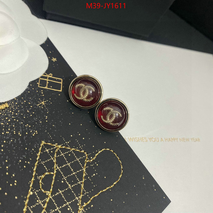 Jewelry-Chanel,top quality fake ID: JY1611,$: 39USD