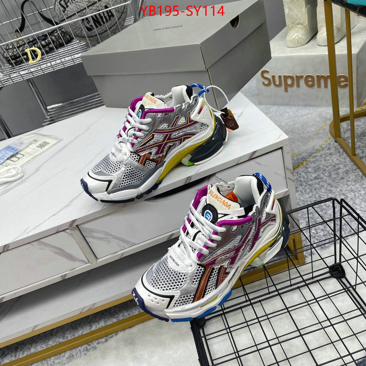 Women Shoes-Balenciaga,highest quality replica ID: SY114,$: 195USD
