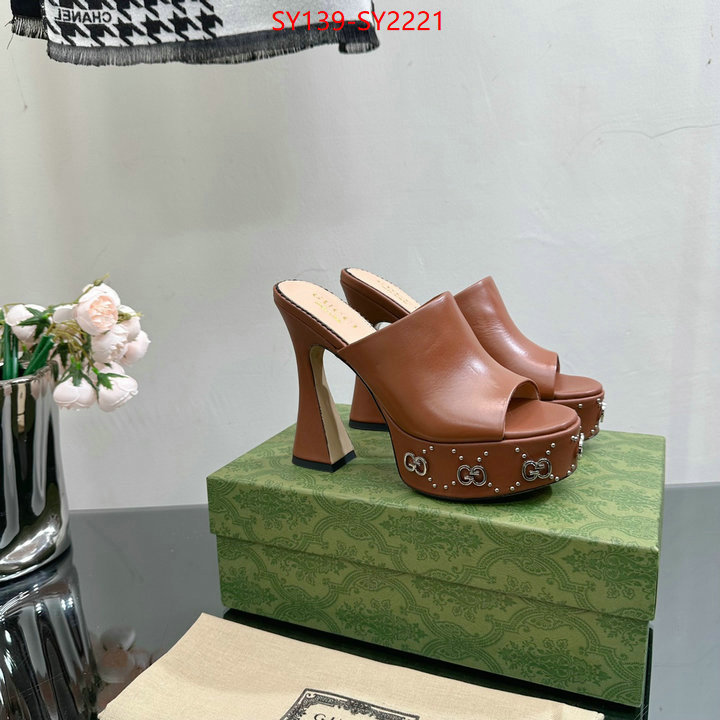 Women Shoes-Gucci shop ID: SY2221 $: 139USD