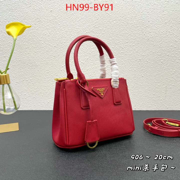 Prada Bags(4A)-Handbag-,wholesale replica ID: BY91,$: 99USD