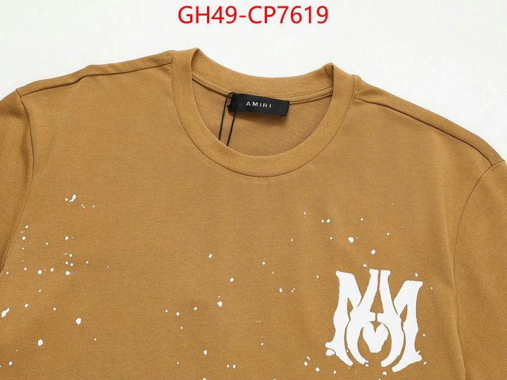 Clothing-Amiri,replica for cheap ID: CP7619,$: 49USD