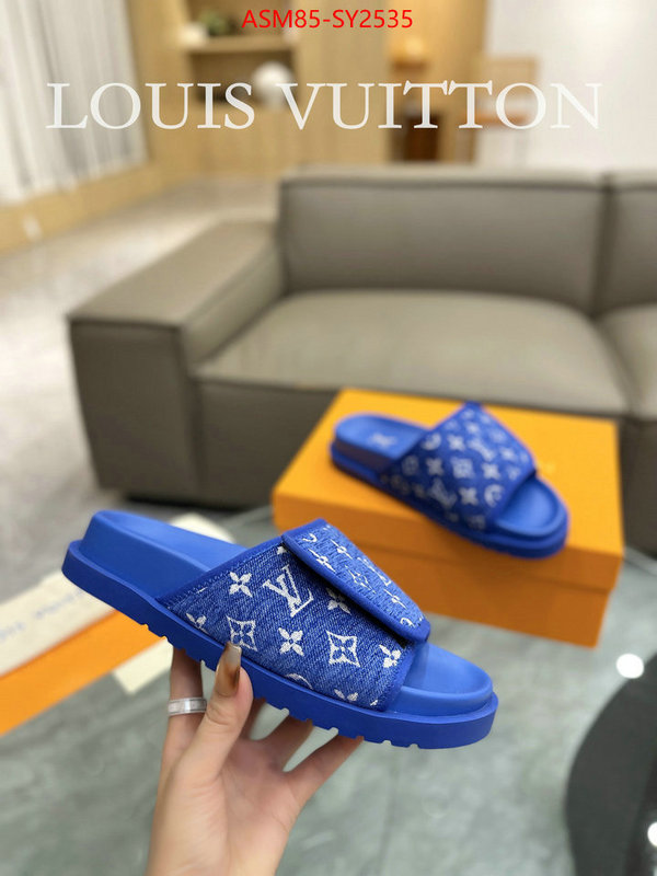 Men Shoes-LV best website for replica ID: SY2535 $: 85USD