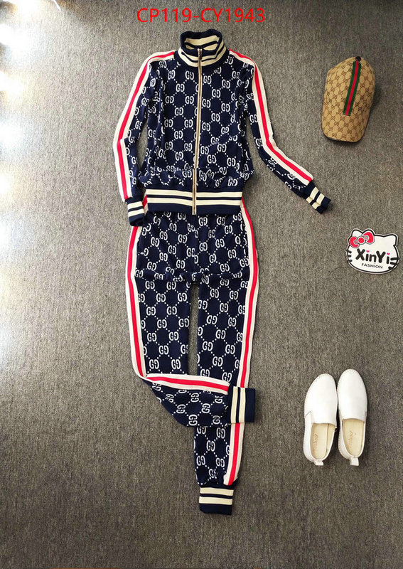 Clothing-Gucci replica 1:1 high quality ID: CY1943 $: 119USD