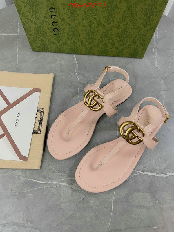 Women Shoes-Gucci designer replica ID: SY2217 $: 89USD