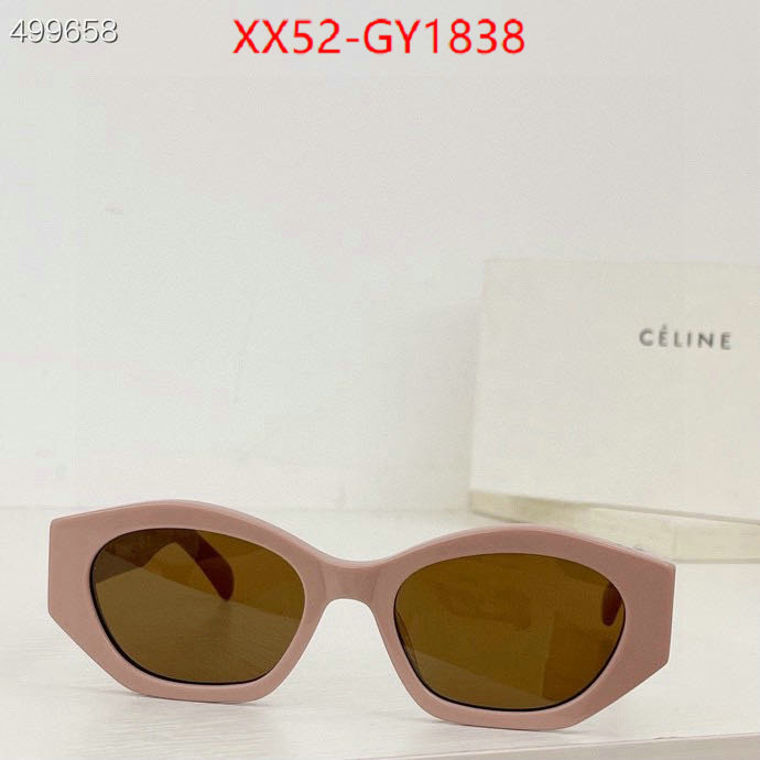 Glasses-CELINE,luxury 7 star replica ID: GY1838,$: 52USD