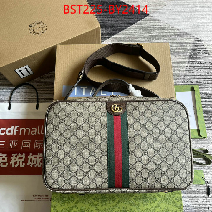 Gucci Bags(TOP)-Diagonal- wholesale replica shop ID: BY2414 $: 225USD