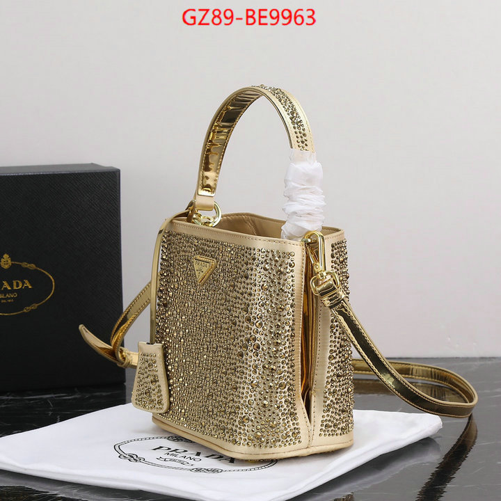 Prada Bags(4A)-Diagonal-,top quality replica ID: BE9963,$: 89USD