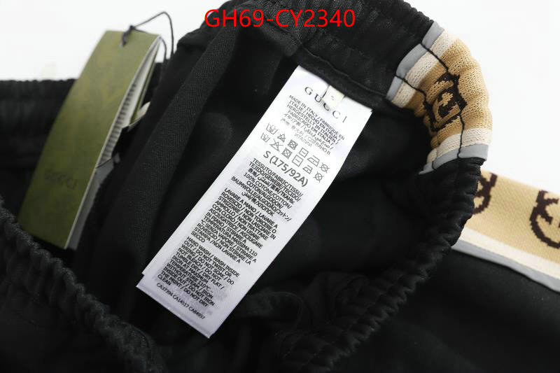 Clothing-Gucci designer wholesale replica ID: CY2340 $: 69USD