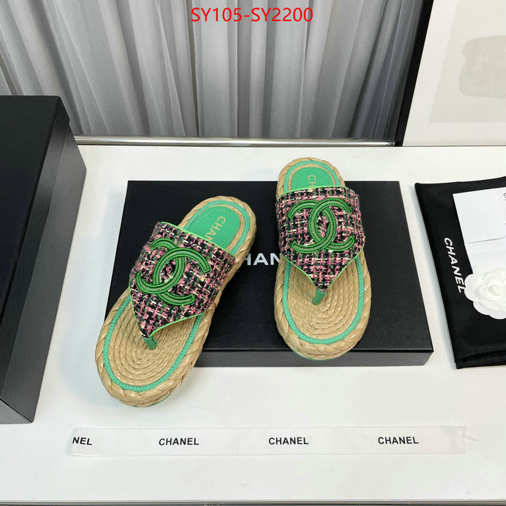 Women Shoes-Chanel replcia cheap from china ID: SY2200 $: 105USD