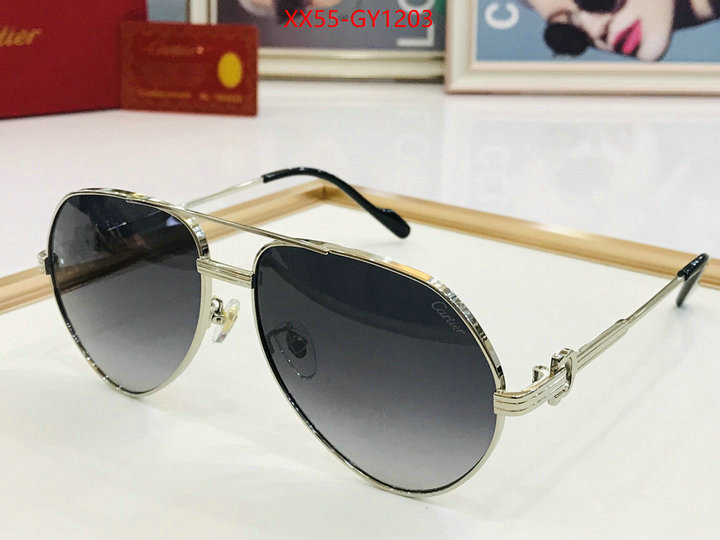 Glasses-Cartier,what 1:1 replica ID: GY1203,$: 55USD