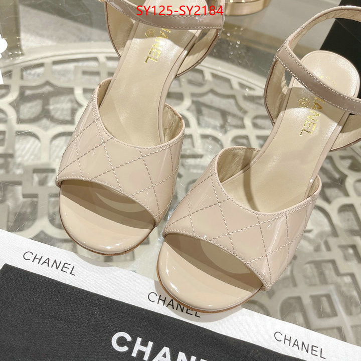 Women Shoes-Chanel replica us ID: SY2184 $: 125USD