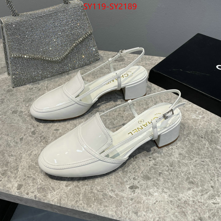 Women Shoes-Chanel top quality ID: SY2189 $: 119USD