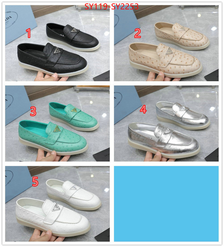 Women Shoes-Prada what's the best place to buy replica ID: SY2253 $: 119USD