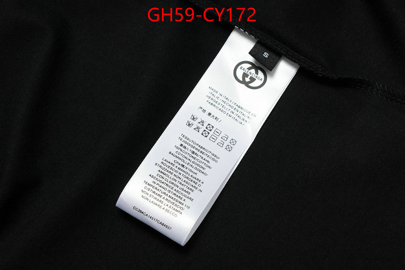 Clothing-Gucci,high-end designer ID: CY172,$: 59USD