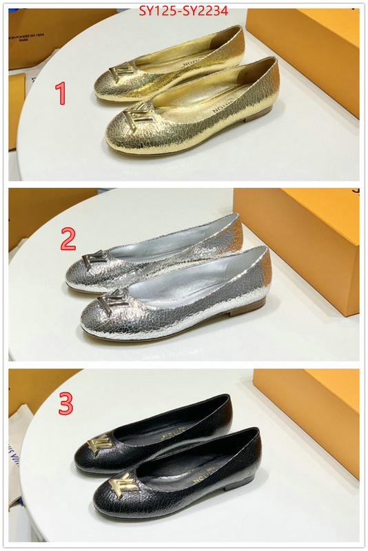 Women Shoes-LV the highest quality fake ID: SY2234 $: 125USD