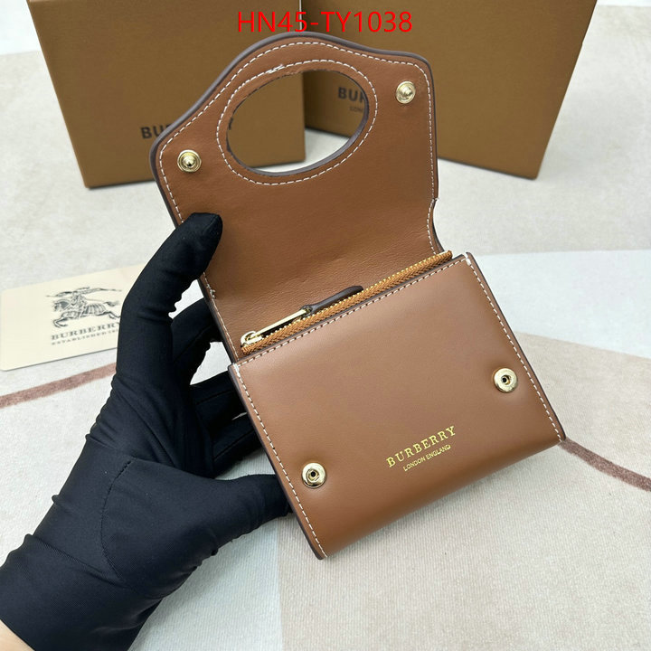 Burberry Bags(4A)-Wallet,fake ID: TY1038,$: 45USD