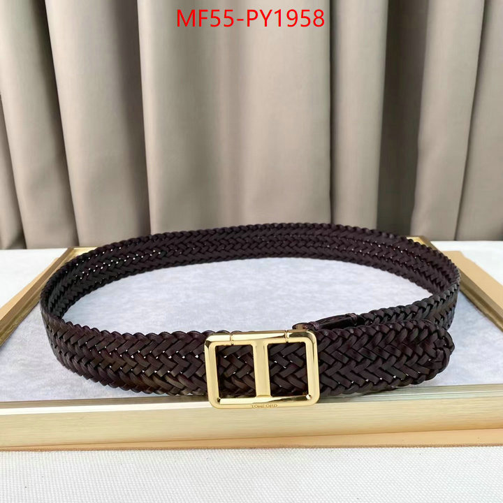 Belts-Tom Ford replica designer ID: PY1958 $: 55USD