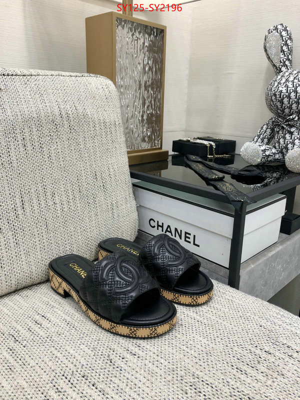 Women Shoes-Chanel where to find the best replicas ID: SY2196 $: 125USD