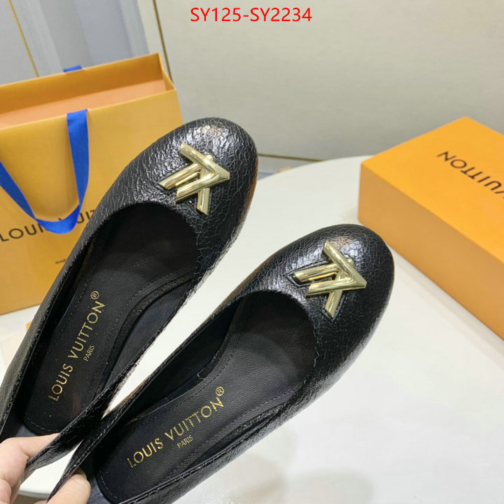 Women Shoes-LV the highest quality fake ID: SY2234 $: 125USD