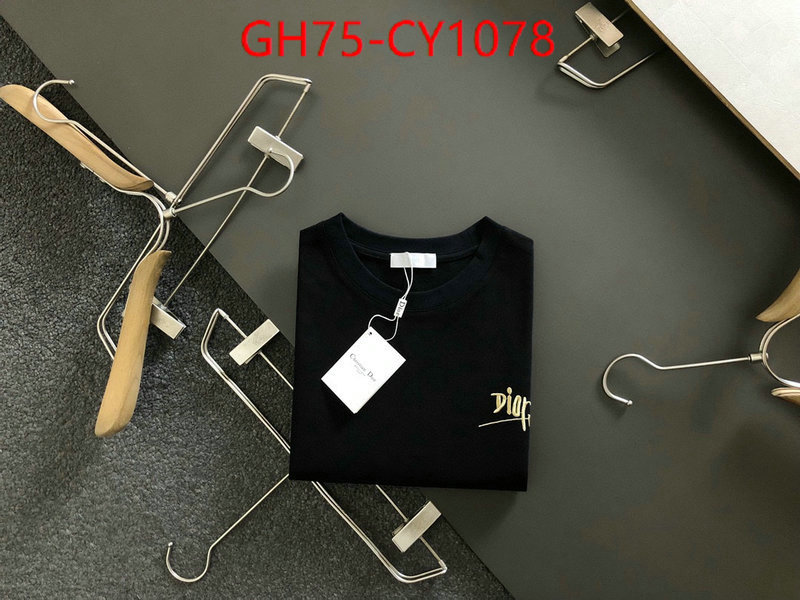 Clothing-Dior,cheap wholesale ID: CY1078,$: 75USD