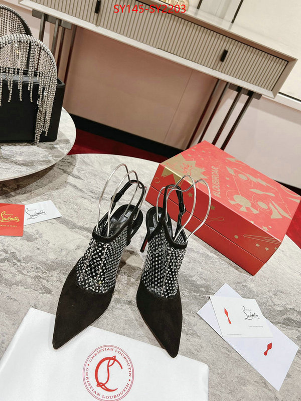 Women Shoes-Christian Louboutin store ID: SY2203 $: 145USD