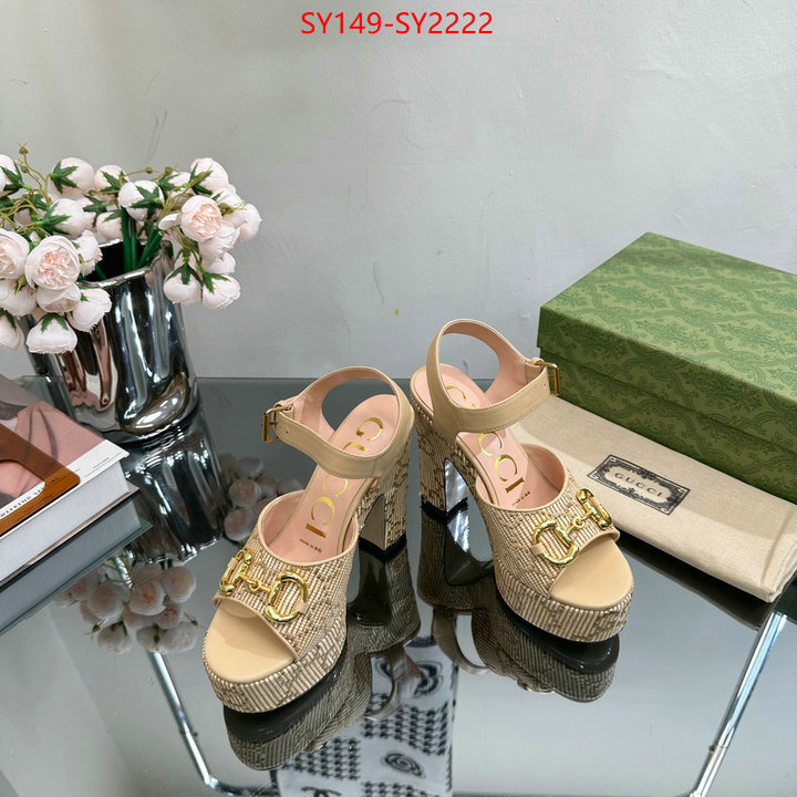 Women Shoes-Gucci wholesale sale ID: SY2222 $: 149USD