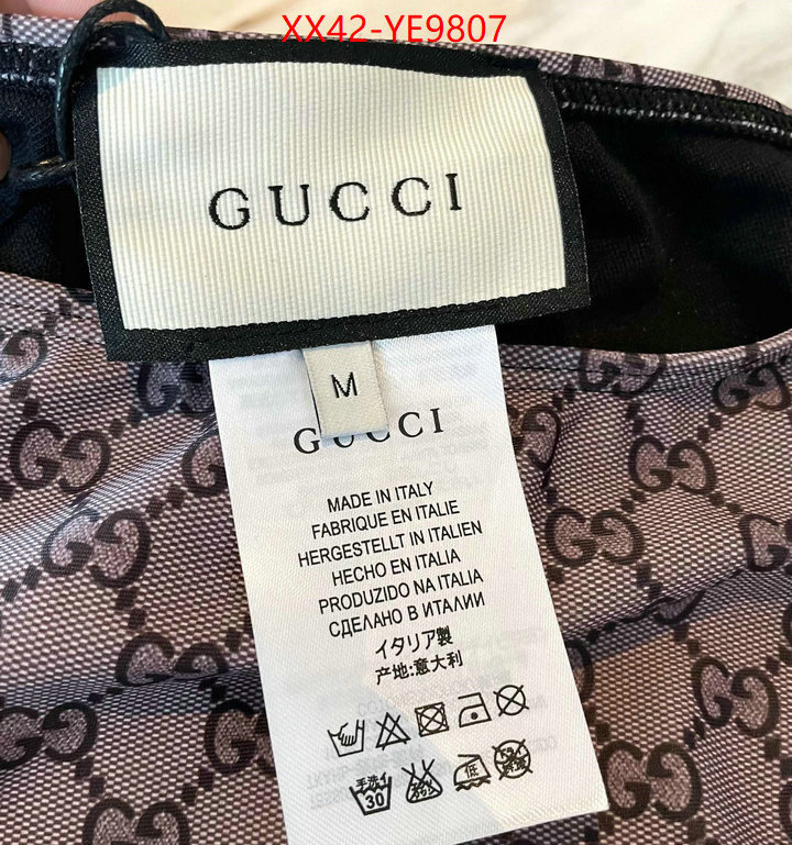 Swimsuit-GUCCI,hot sale ID: YE9807,$: 42USD