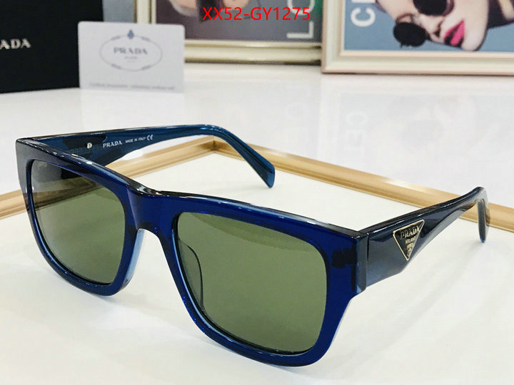 Glasses-Prada,wholesale imitation designer replicas ID: GY1275,$: 52USD