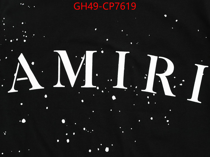 Clothing-Amiri,replica for cheap ID: CP7619,$: 49USD