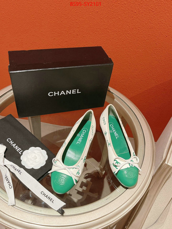 Women Shoes-Chanel best quality fake ID: SY2101 $: 95USD